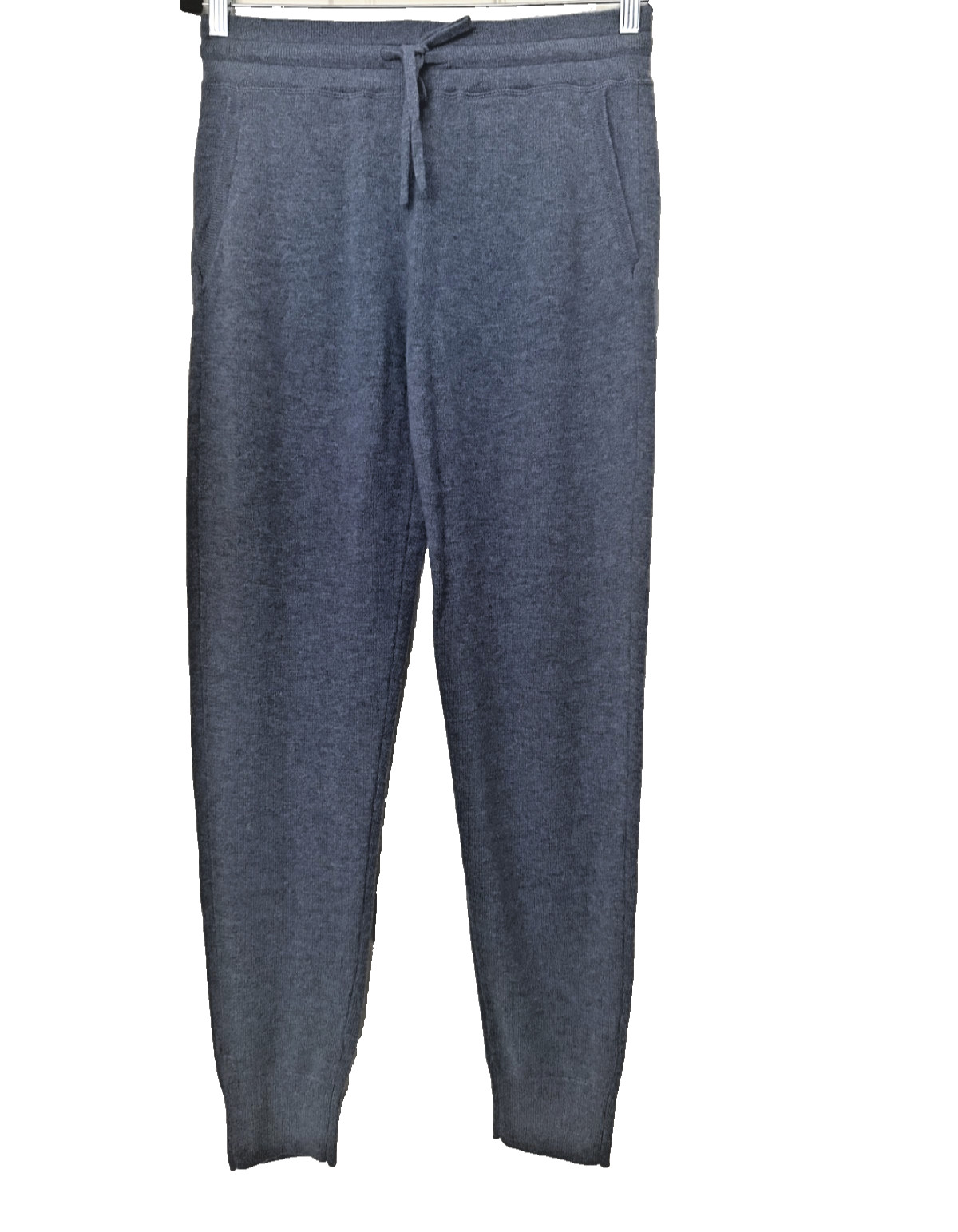 NWT Van Winkle & Co Cuffed Jogger Blue 100% Cashmere Pockets Lounge Pants M