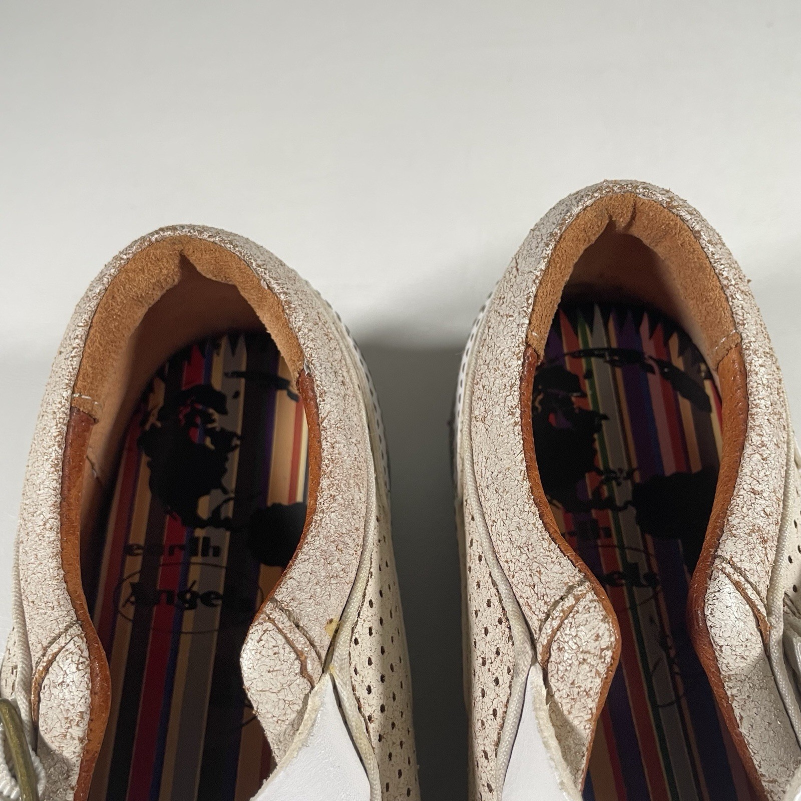 John Fluevog Shoes Sandals Earth Angels US Size M4 W6 Eco Friendly NWT Designer