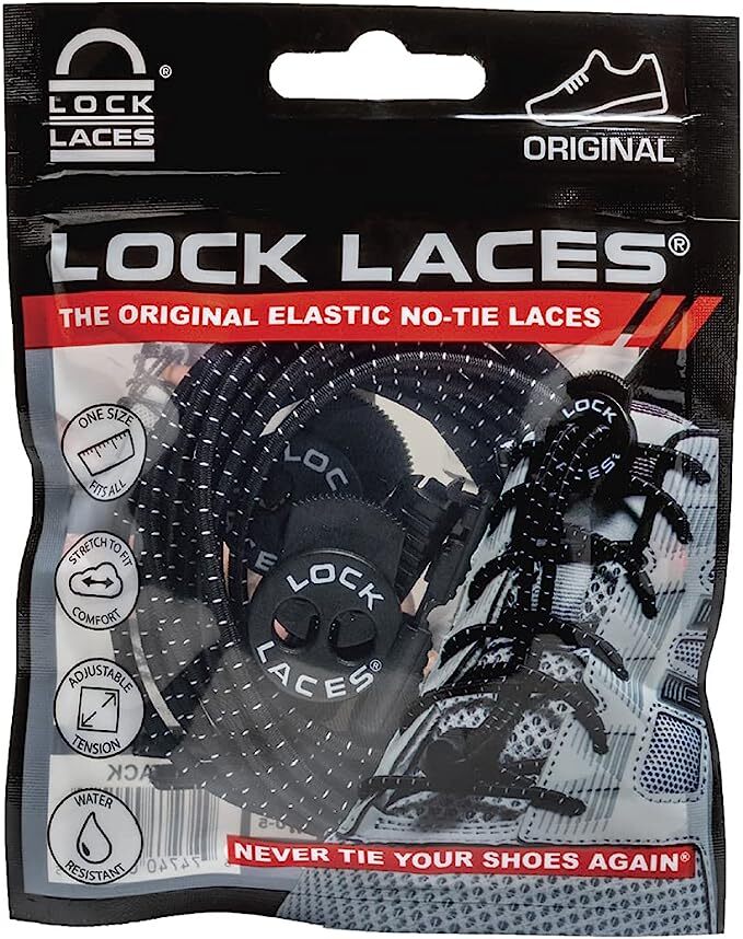 Lock Laces Elastic No Tie Shoelaces One Size Fits All