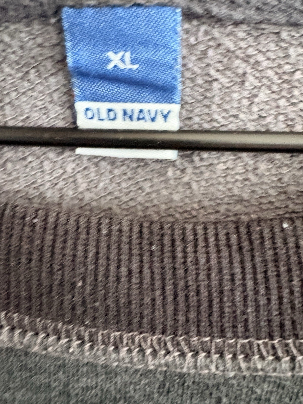 Old Navy Sweatshirt Black Gray Camo Womens Size XL Tunic Long Sleeve