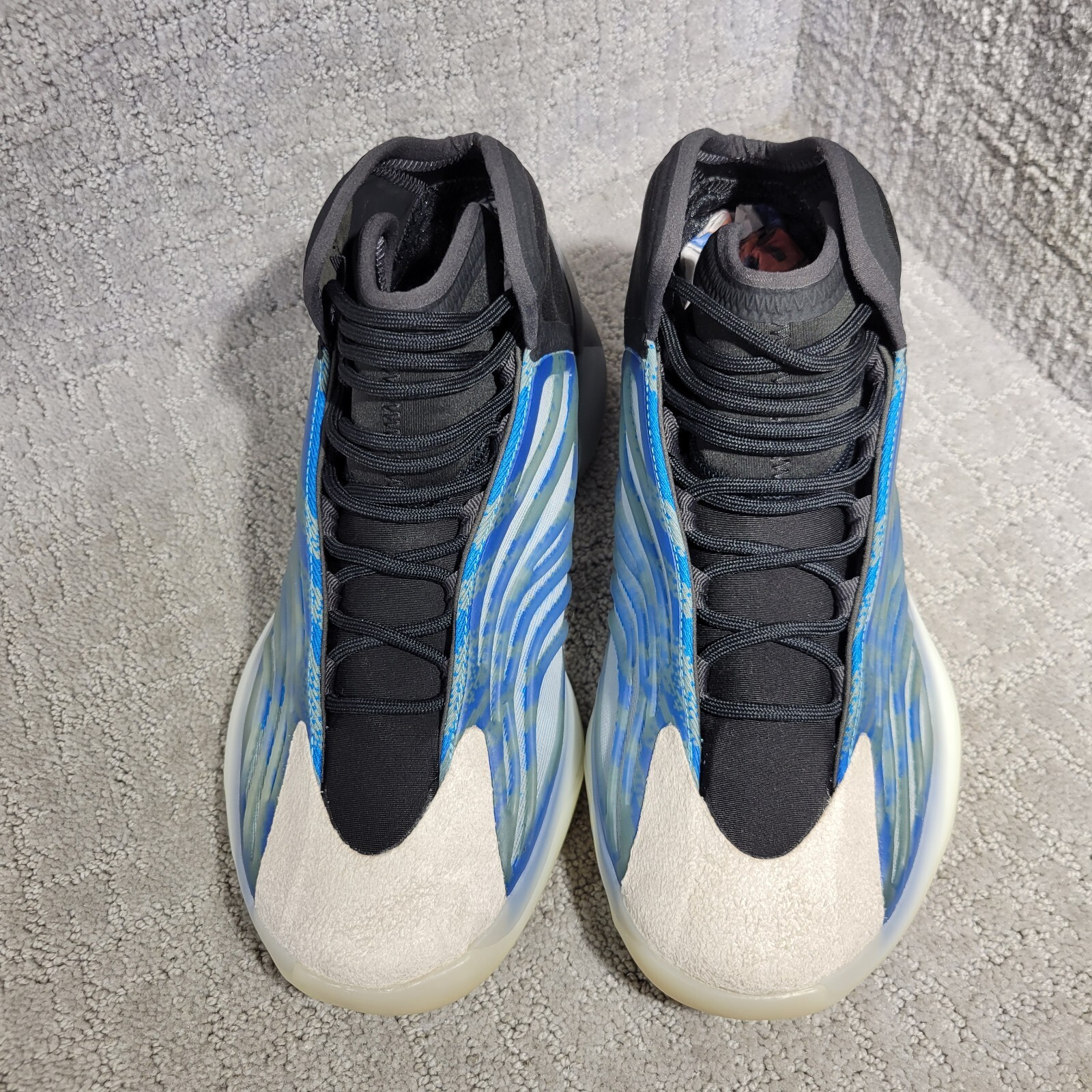 Adidas Yeezy Quantum Men’s Size 11 Frozen Blue Black Basketball Sneakers GZ8872
