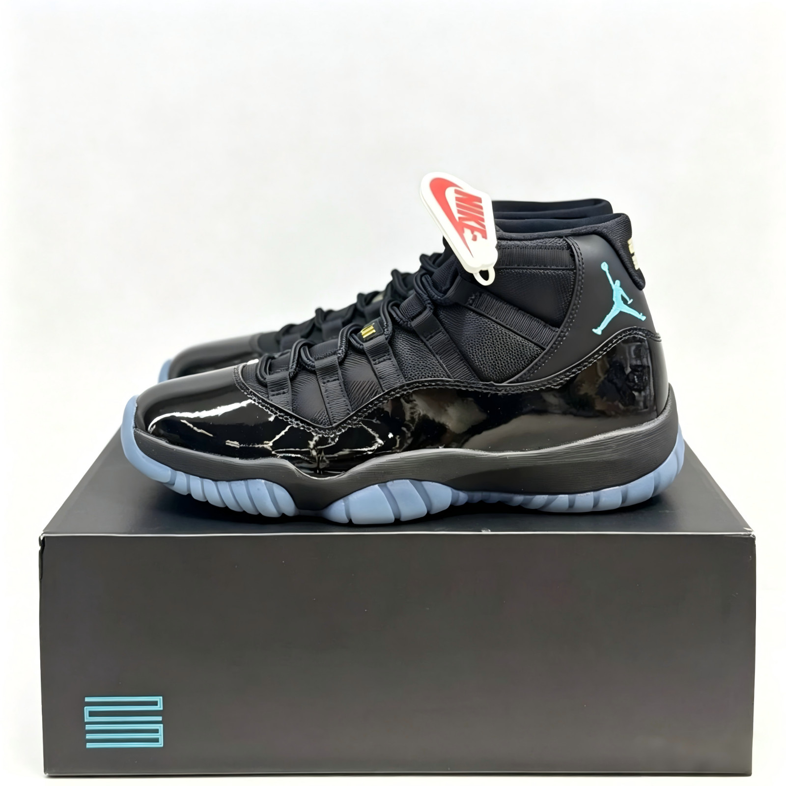 Jordan 11 Retro “GAMMA” Blue High Top Men’s Basketball Shoes CT8012-047
