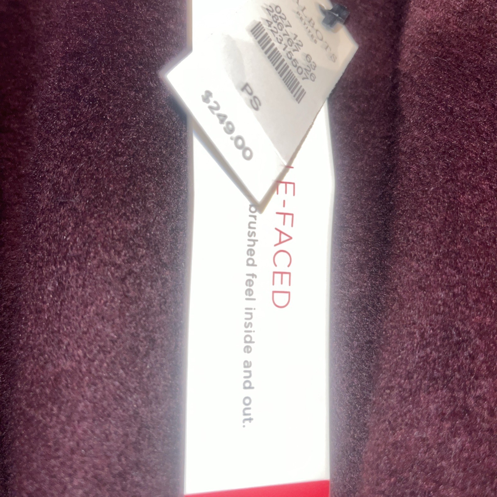 Talbots Luxuriously Soft Jacket