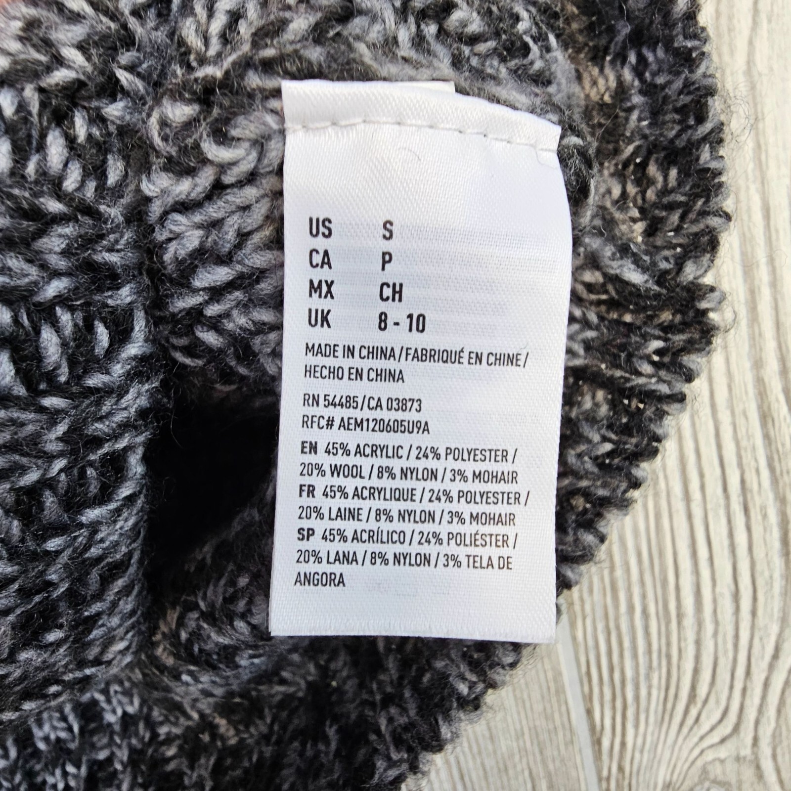 American Eagle Jegging Fair Isle Sweater Women’s Small Multicolor Cozy Knit
