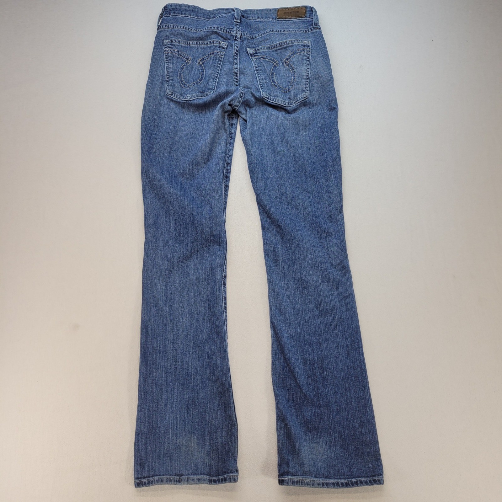 Big Star Maddie Bootcut Jeans Womens 26R Blue Denim Mid Rise Stretch