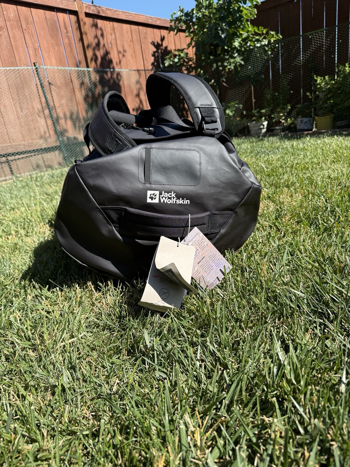 Jack Wolfskin Expdn 100L Heavy Duty Duffle Bag Ultra Durable – Water Resistance