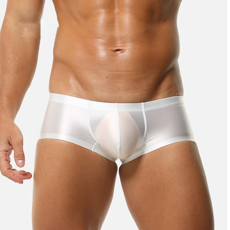 Men’s Silky Satin Underwear Shiny Boxer Shorts Briefs Low Rise Panties Trunks.