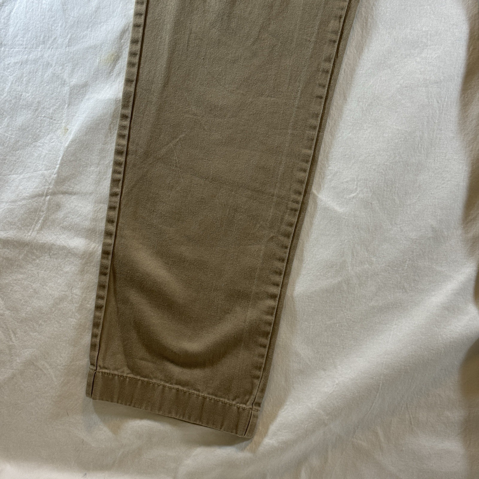 J.Crew The Sutton Mens Pants 31×32* (31L)Tan 38648 Mid-weight Straight Fit Chino