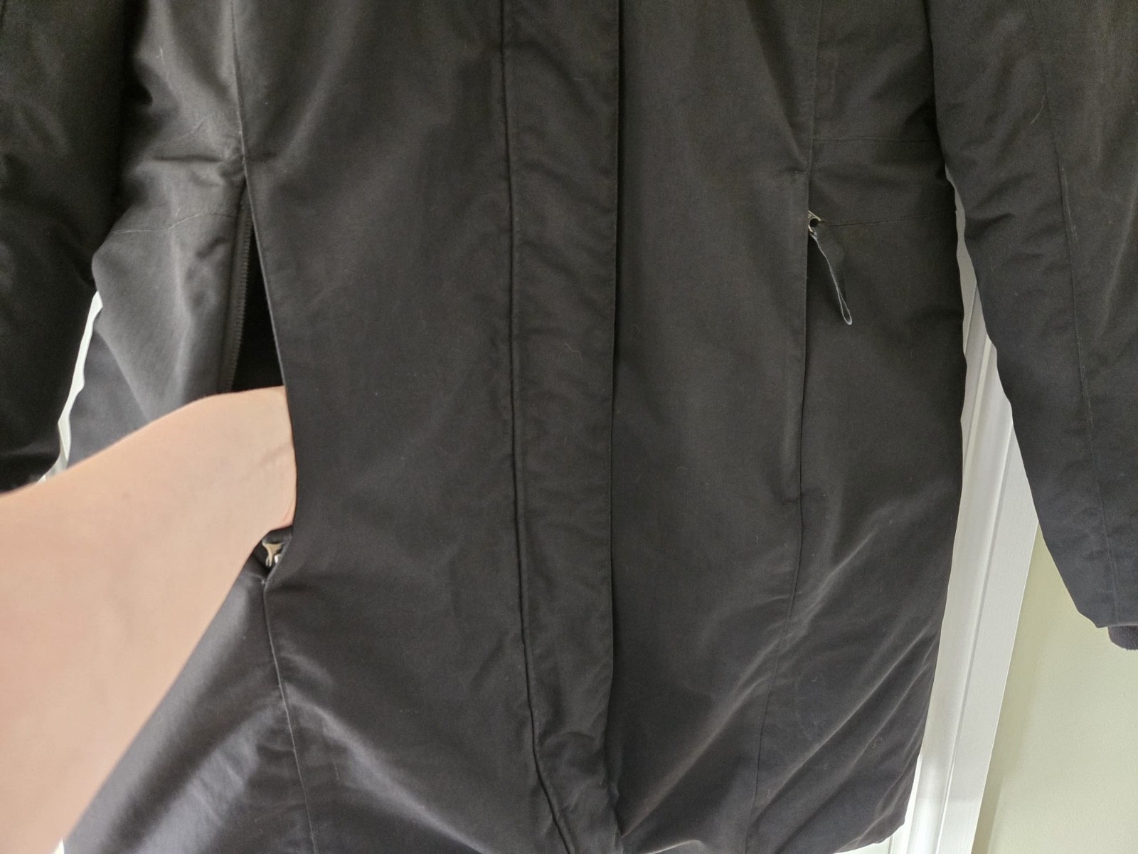 Karrimor Black ‘KS-650+ Weathertite Xtreme’ Feather and Down Coat, Size 18