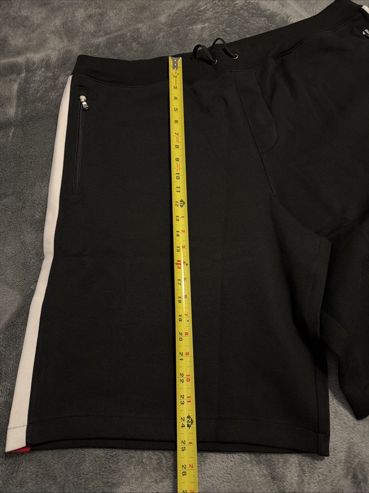 3XLT POLO RALPH LAUREN Men’s Black/red/white Shorts
