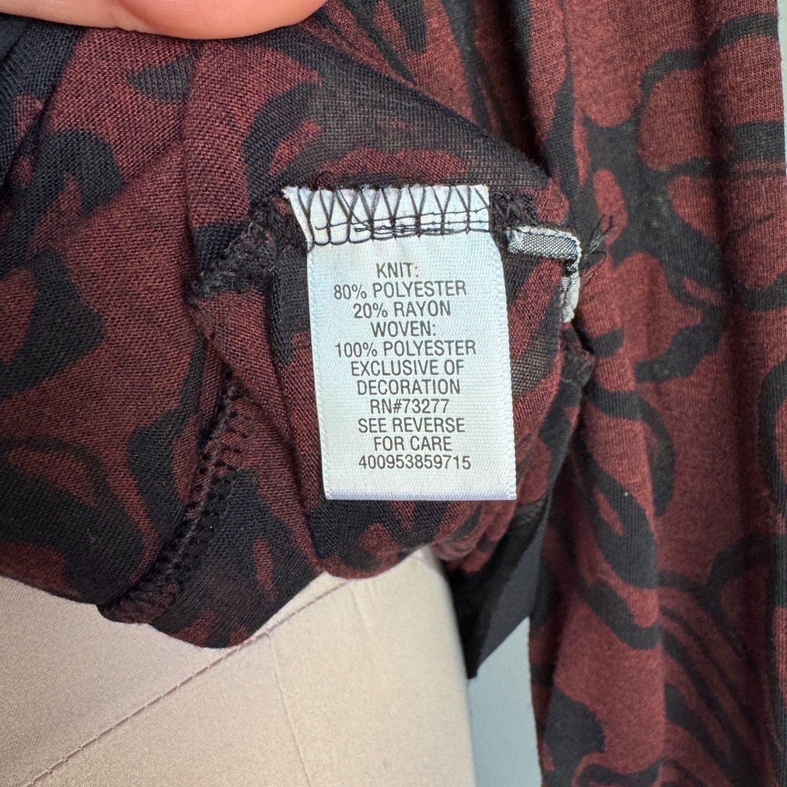 Women’s Vera Wang blouse – M