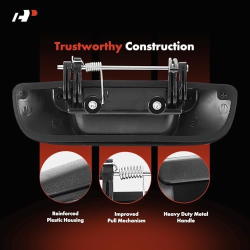 Compatible with 2002-2008 Dodge Ram 1500 & 2003 Upgraded Metal Tailgate Handle