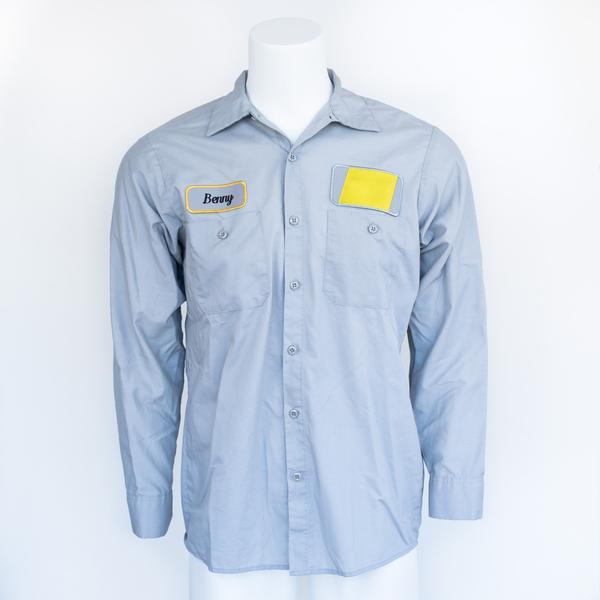 Used Work Shirts Cintas, Redkap, Unifirst, G&K Light Gray