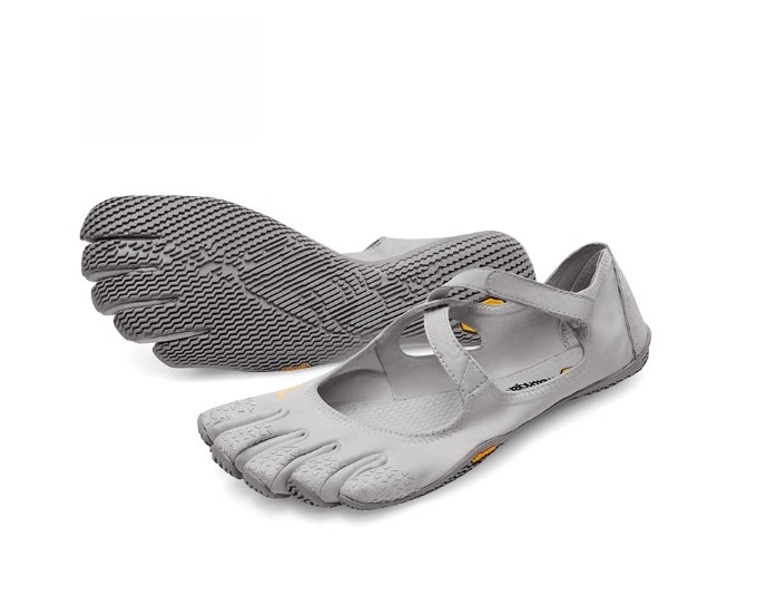 Vibram Five Fingers Women’s V-Soul Sneaker Gray Training Fitness Anti-Slip Shoe
