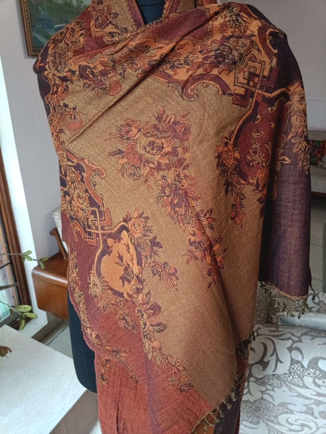 NEW DESIGNER JAMAVAR STOLE ~ 100% CASHMERE ~ PASHMINA SHAWL~ 16 DESIGNS CHOICE