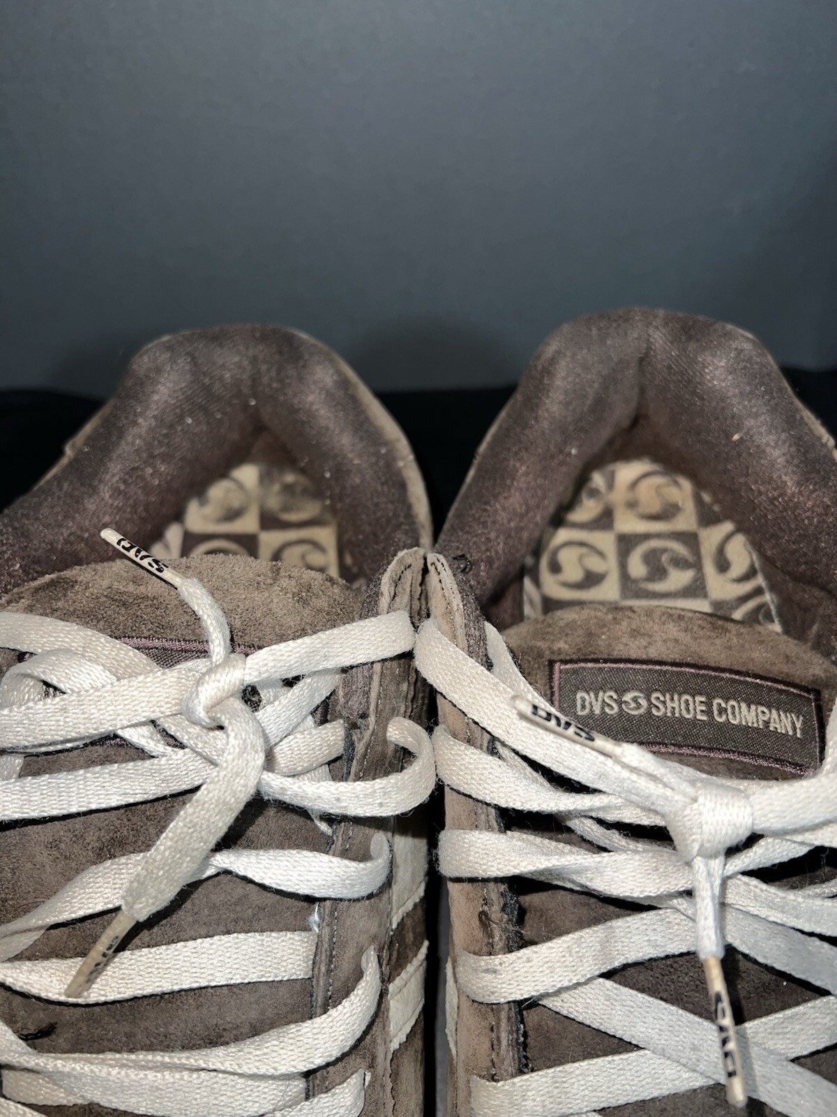 Extremely Rare Colorway Og DVS Milan Brown Suede Skate Shoes Sz 11