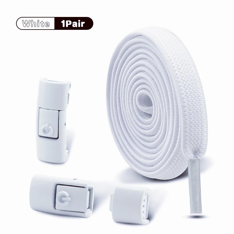 No Tie Shoelaces For Women, Men, and Kids – Elastic Silicone Shoe Laces