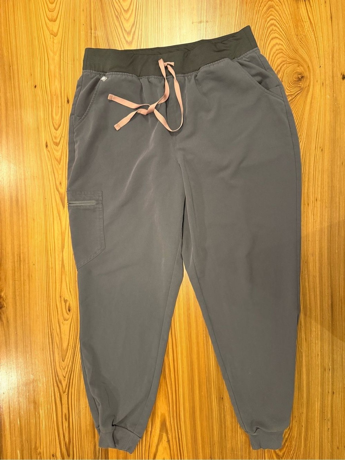 FIGS Technical Collection Zamora High Waisted Jogger Scrub Pants Women’s XL Gray