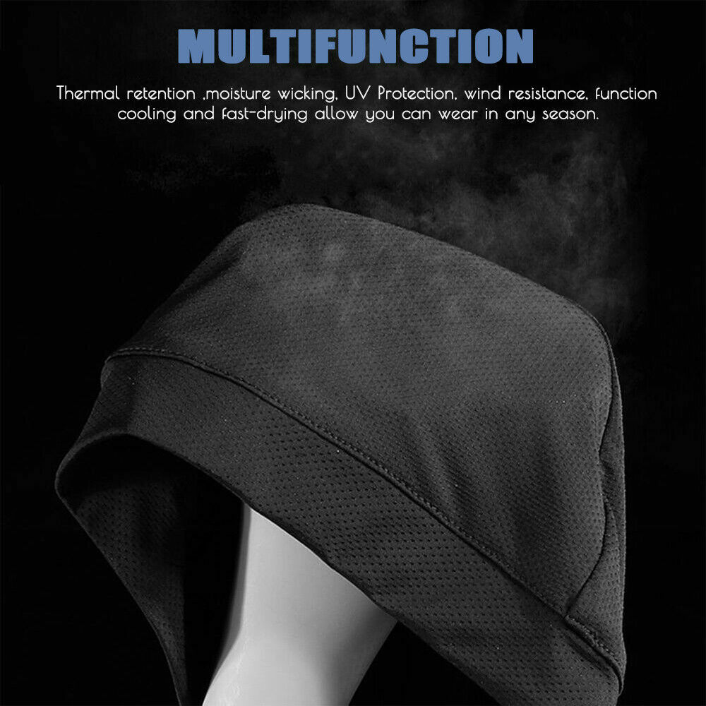 Men Summer Cooling Dome Skull Cap Biker Motorcycle Head Wrap Headband Beanie Hat
