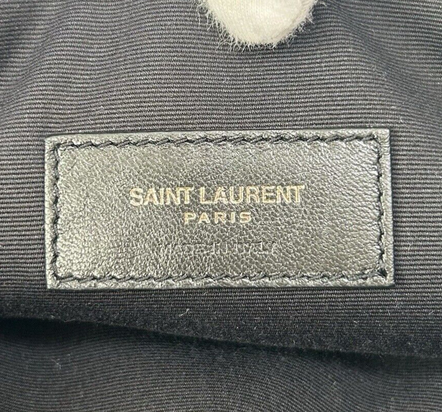 SAINT LAURENT Clutch Second Bag Canvas w/box