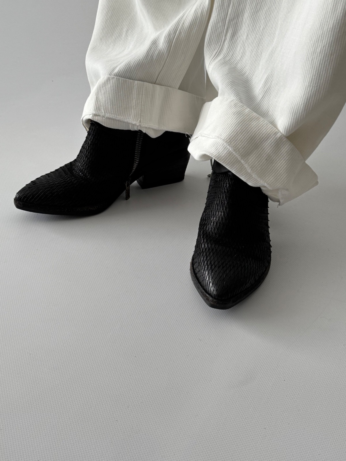 Vintage 1990s Ann Demeulemeester White Pants Size 38