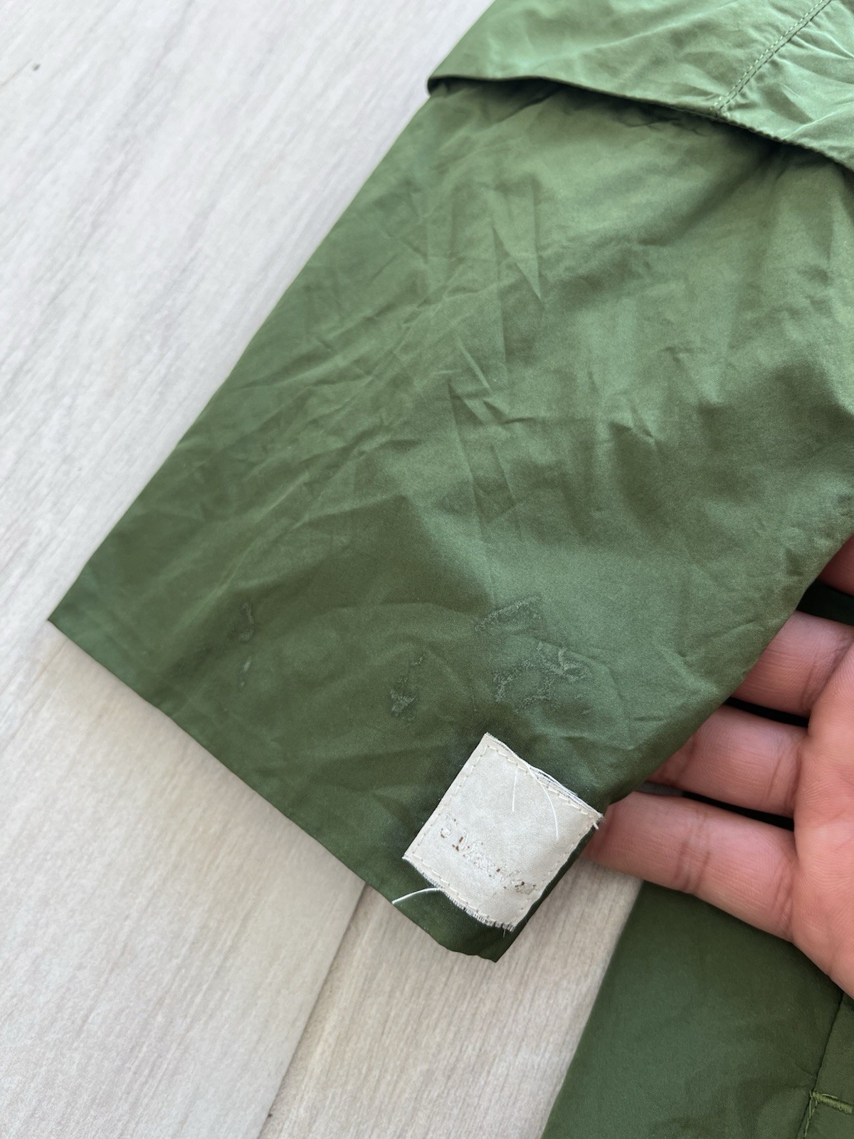 S Max Mara Reversible Trench Coat Green Brown IT36 / US4 Made in Italy jacket