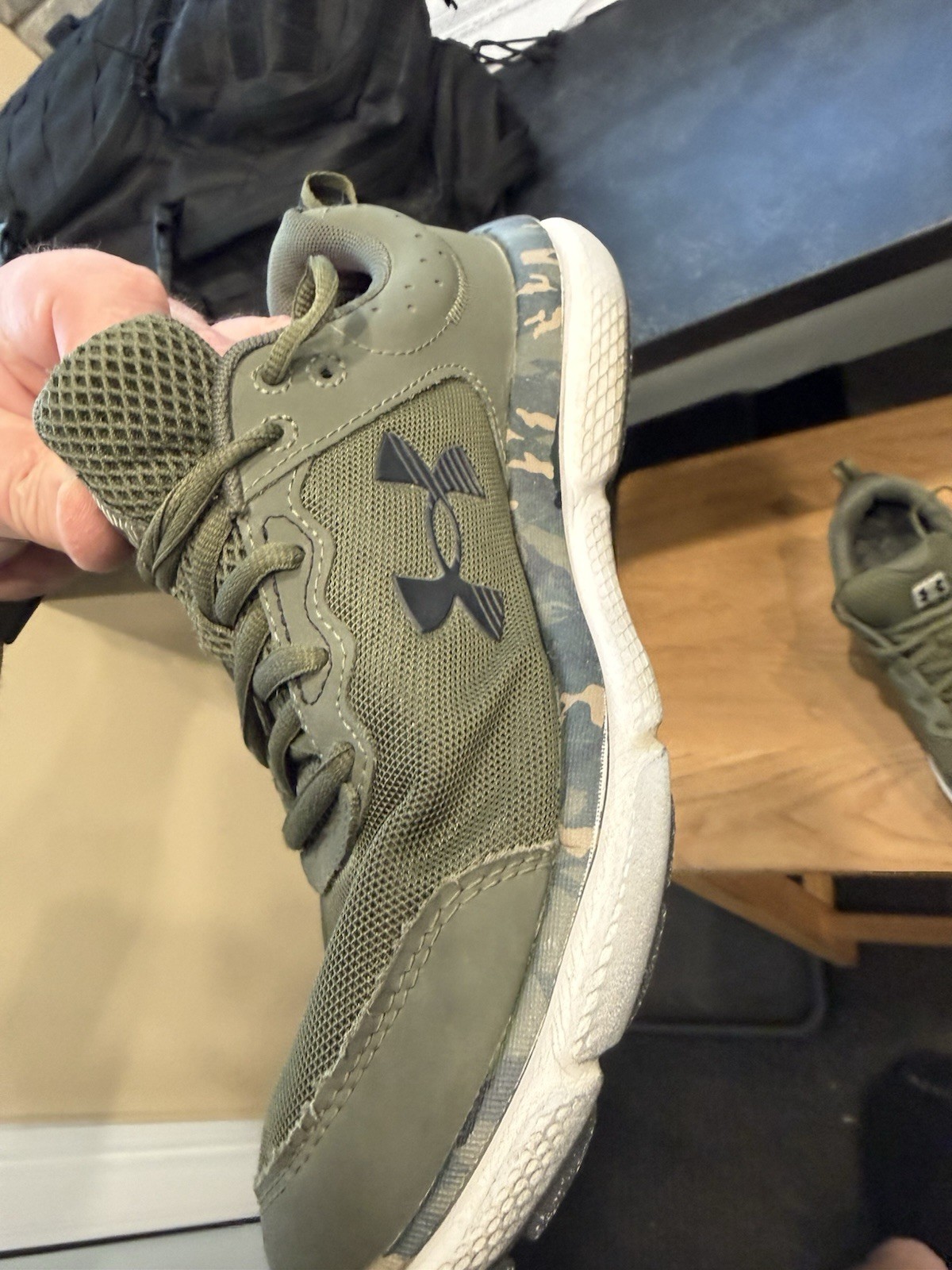 Under Armour Assert 9 Green Camo size 9