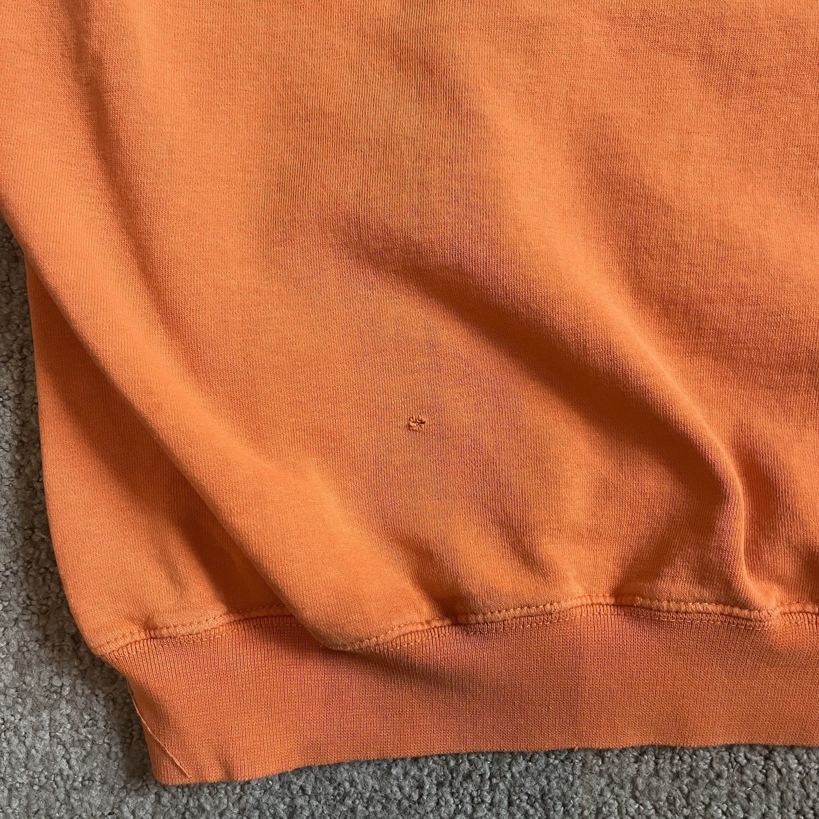 Distressed ES Skate Orange hoodie Size Large Men’s check description