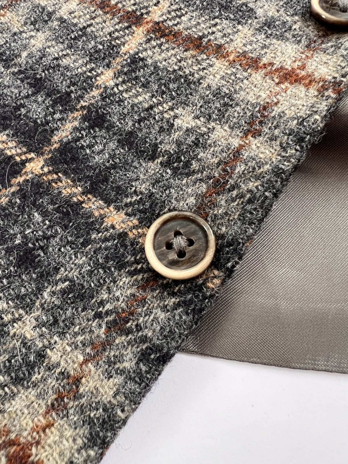 Hackett Multi-Checked Tweed 100% Wool Waistcoat BNWT RRP £250 – Size 40″
