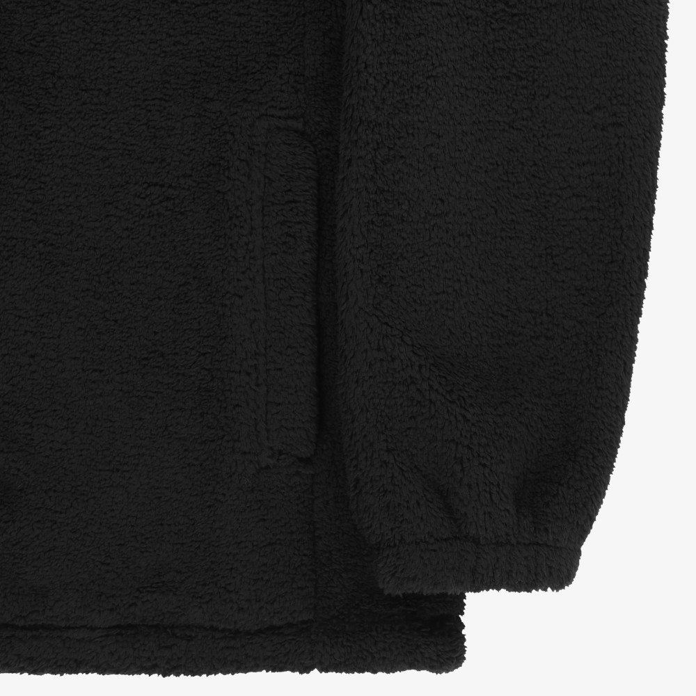The North Face Korea WHITE LABEL COMFY ALPHA FLEECE ZIP UP REAL BLACK ASIAN FIT