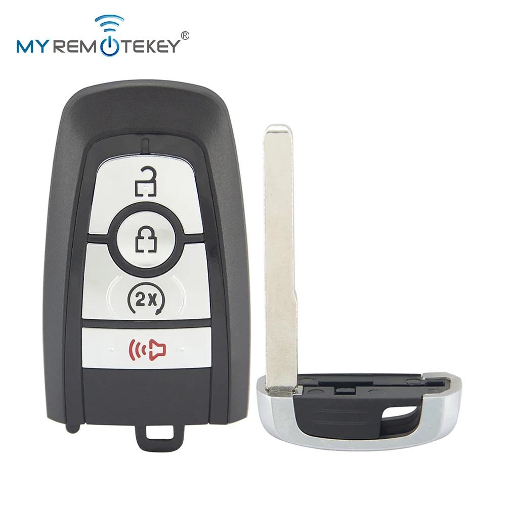 smart key 4 button 433/434/902MHZ ID49 NXP original chip NCF2951F for Ford