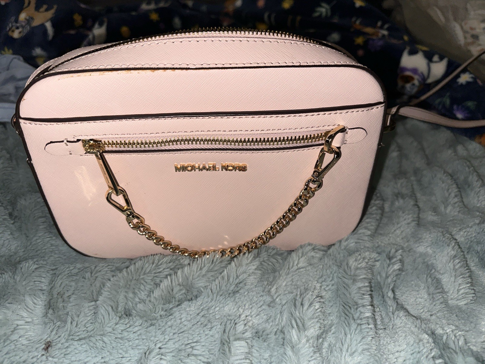 Michael Kors Pink purse with matching wallet price tags included never used