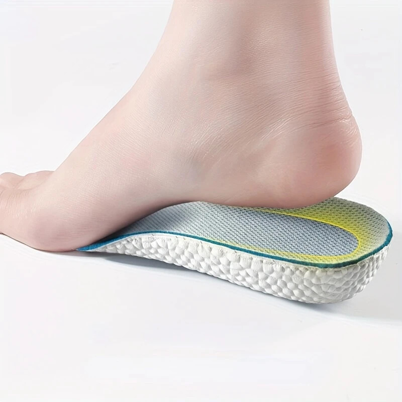 Height Increase Insoles Orthotic High Cushion Insole Arch Support Flat Feet Reli