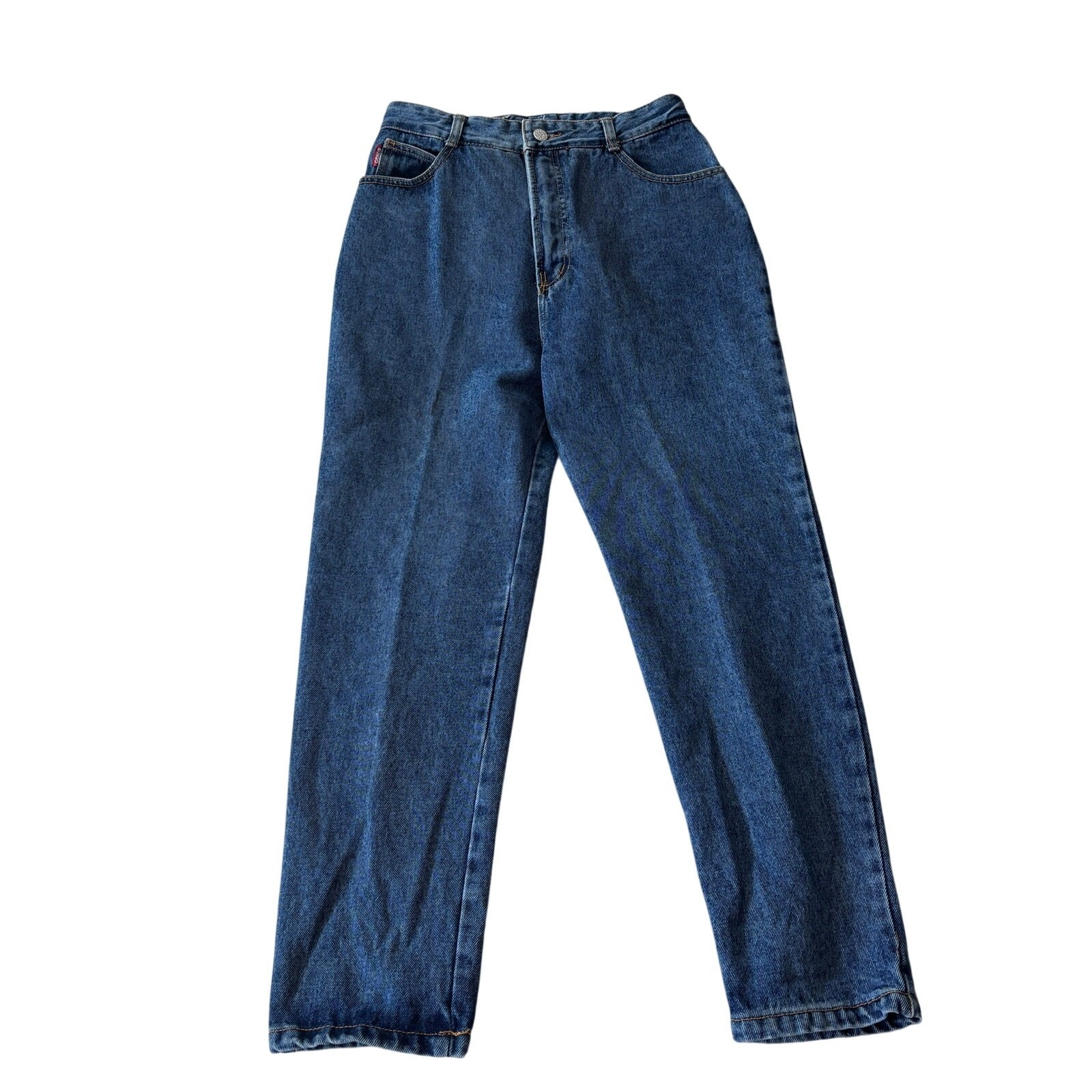Vintage Bongo High Rise Straight Leg Jeans 100% Cotton Y2K 13