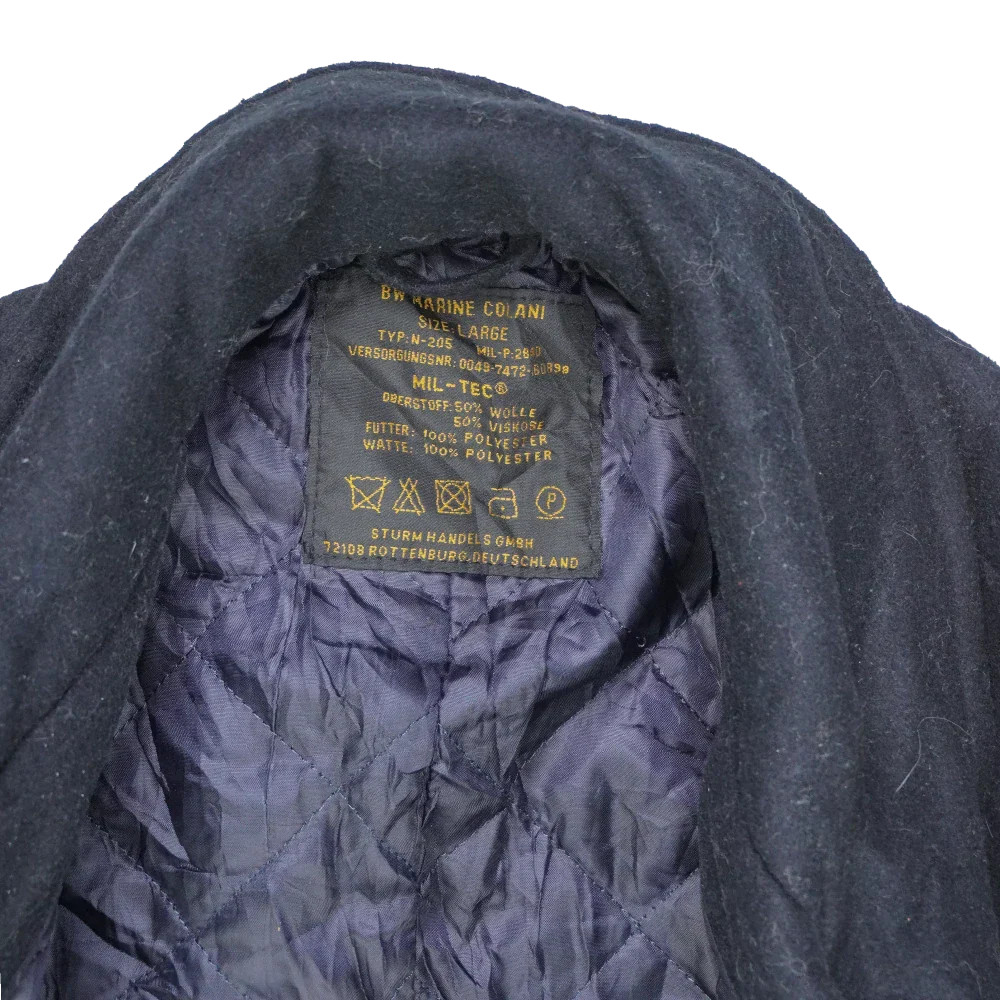Mil-Tec US Style Wool Pea Coat – Large