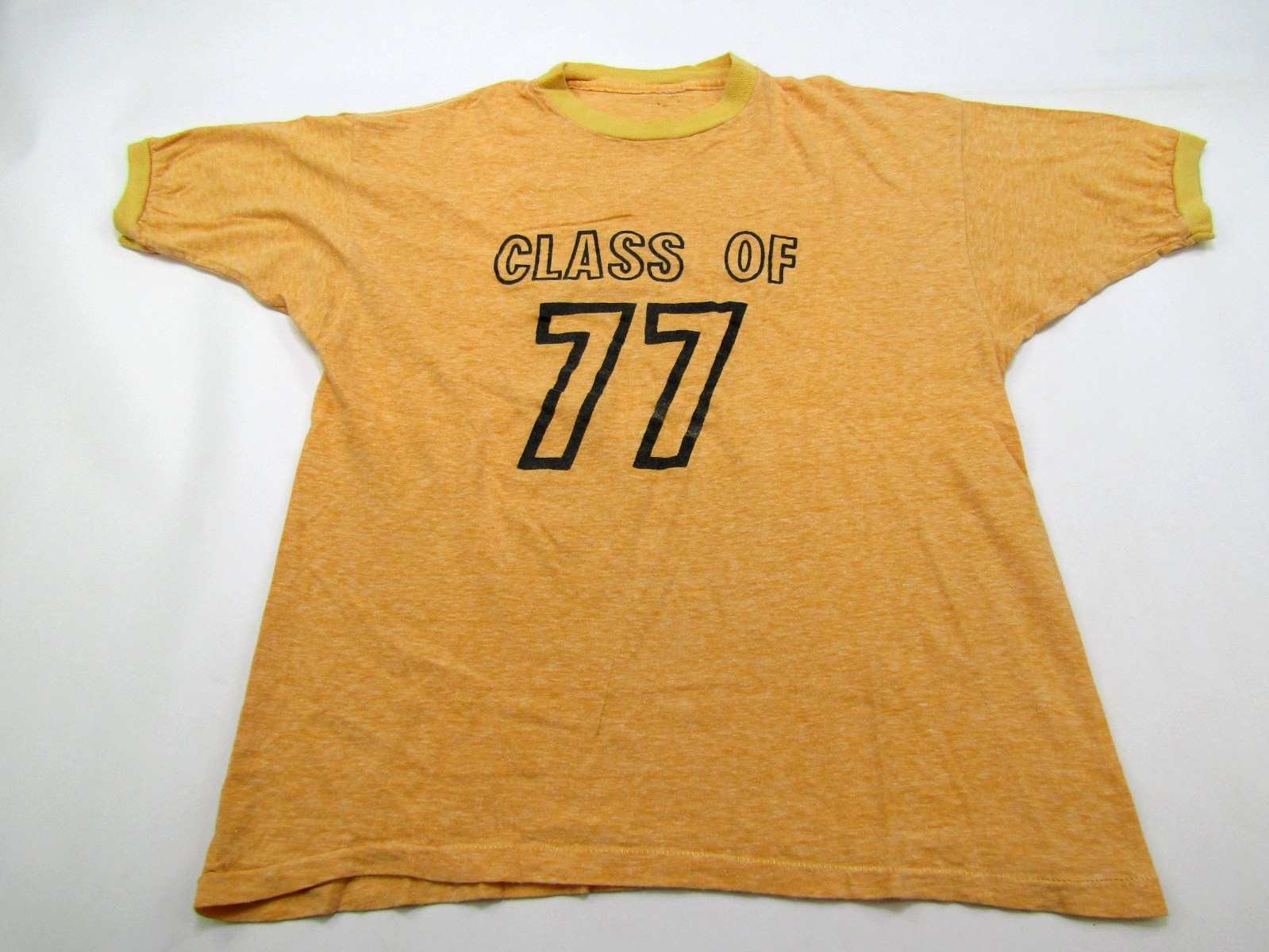 VTG Class of 77′ T-Shirt Adult Small/Medium Single Stitch Collegiate Retro Tee
