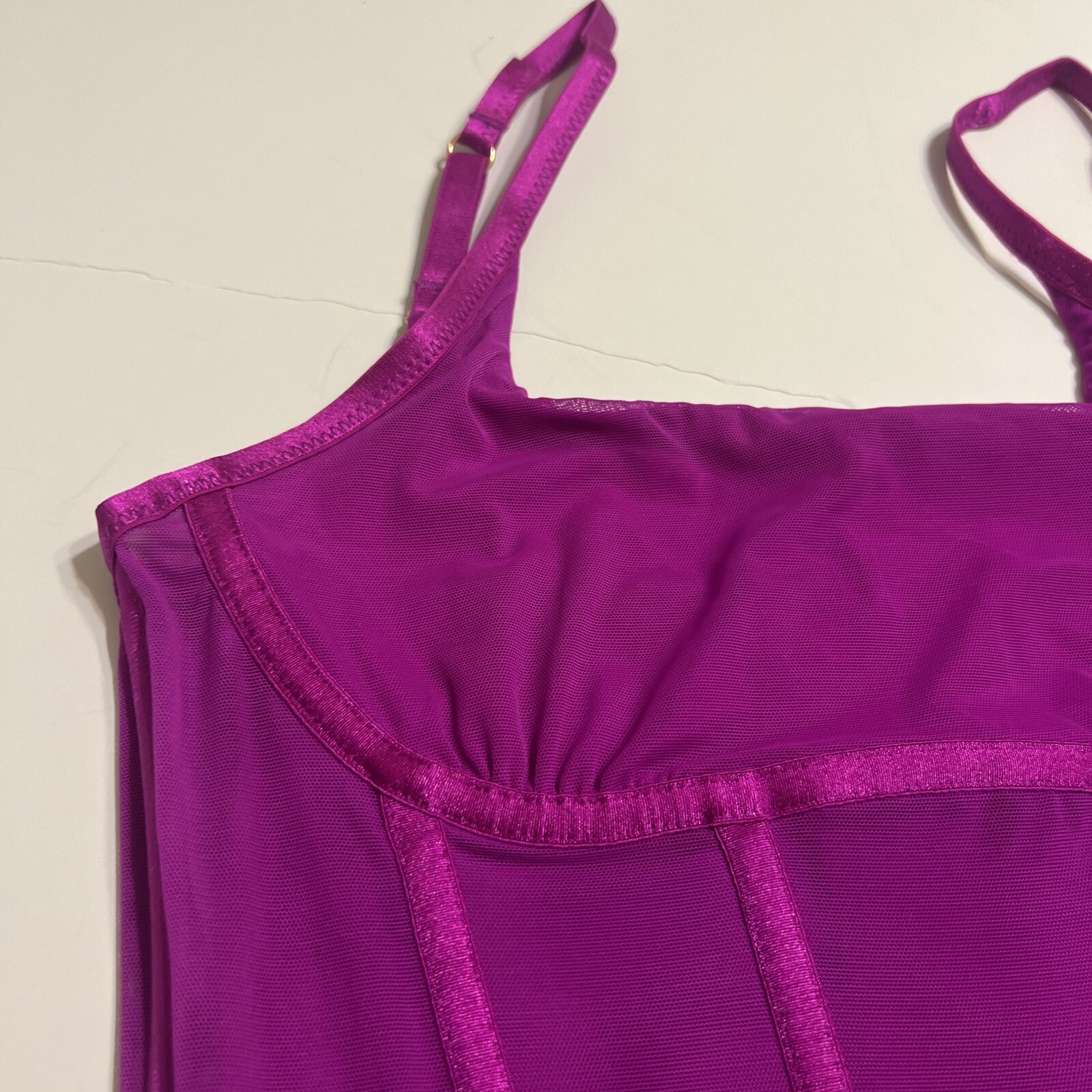 Sophia Vergara Bustier Intimates Color Block