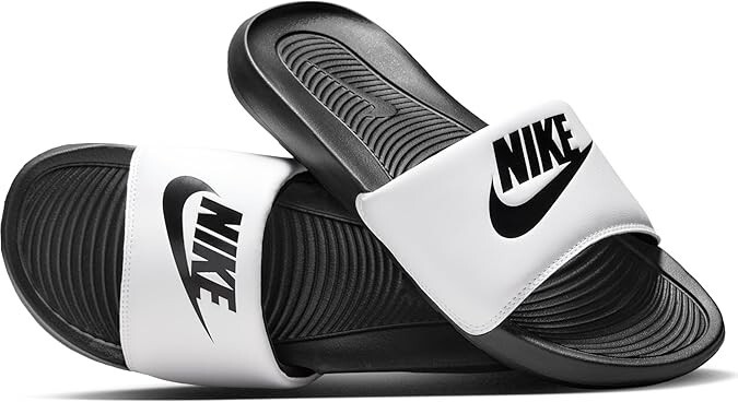Size 10 – Nike Men Victoria One Slide Black White CN9675 005