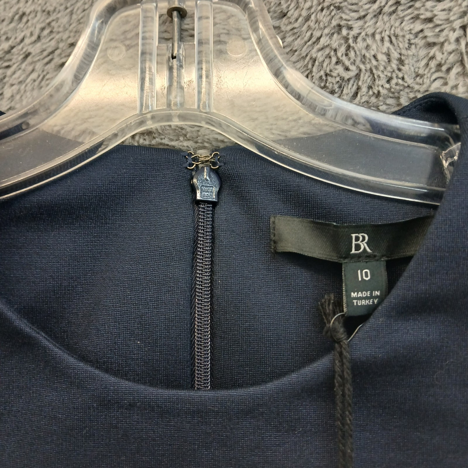 Banana Republic Everywhere Ponte Sheath Mini Dress Crew Neck NWT Navy Blue