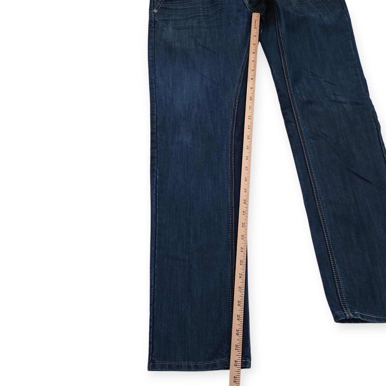 Y2K Levis 511 Jeans Men 31×34 Button Back Cinch Waist Affliction Style Cowboy