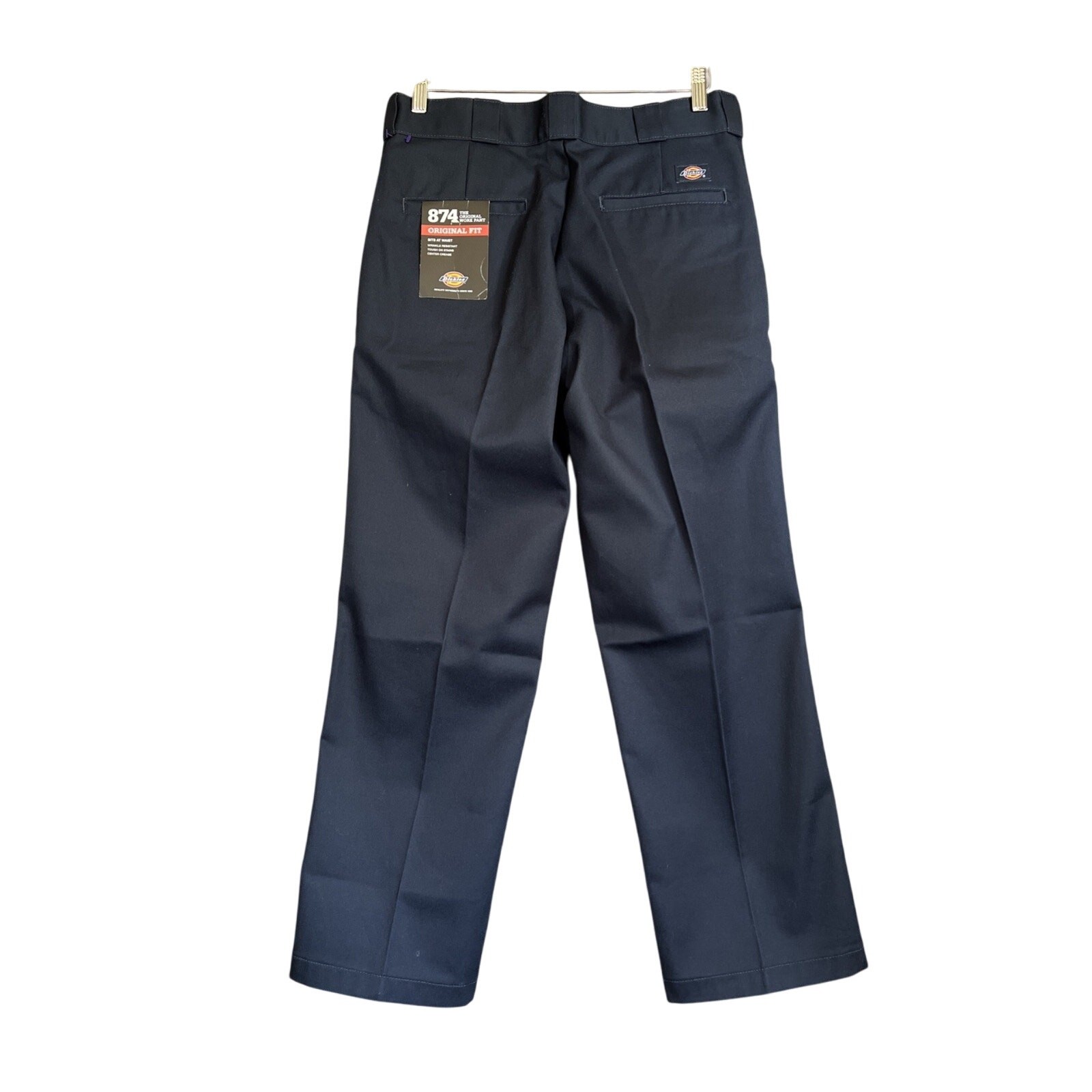 Dickies Pants Men’s 32×29 Navy 874 Original Fit Straight Leg Work School Uniform