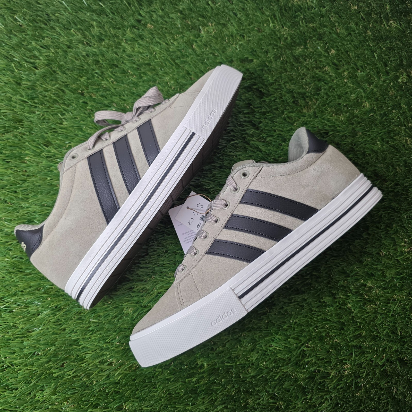 Adidas Daily 4.0 Skate Shoes Grey Sizes 10-12 IF4505 Skateboarding