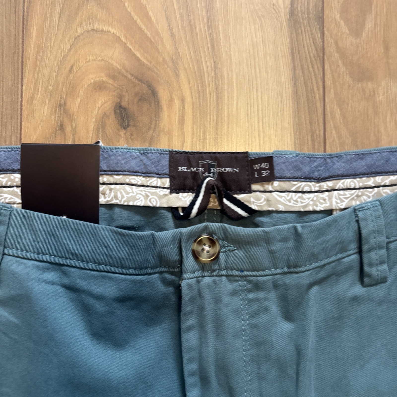 black brown 1826 pants Tailored Fit