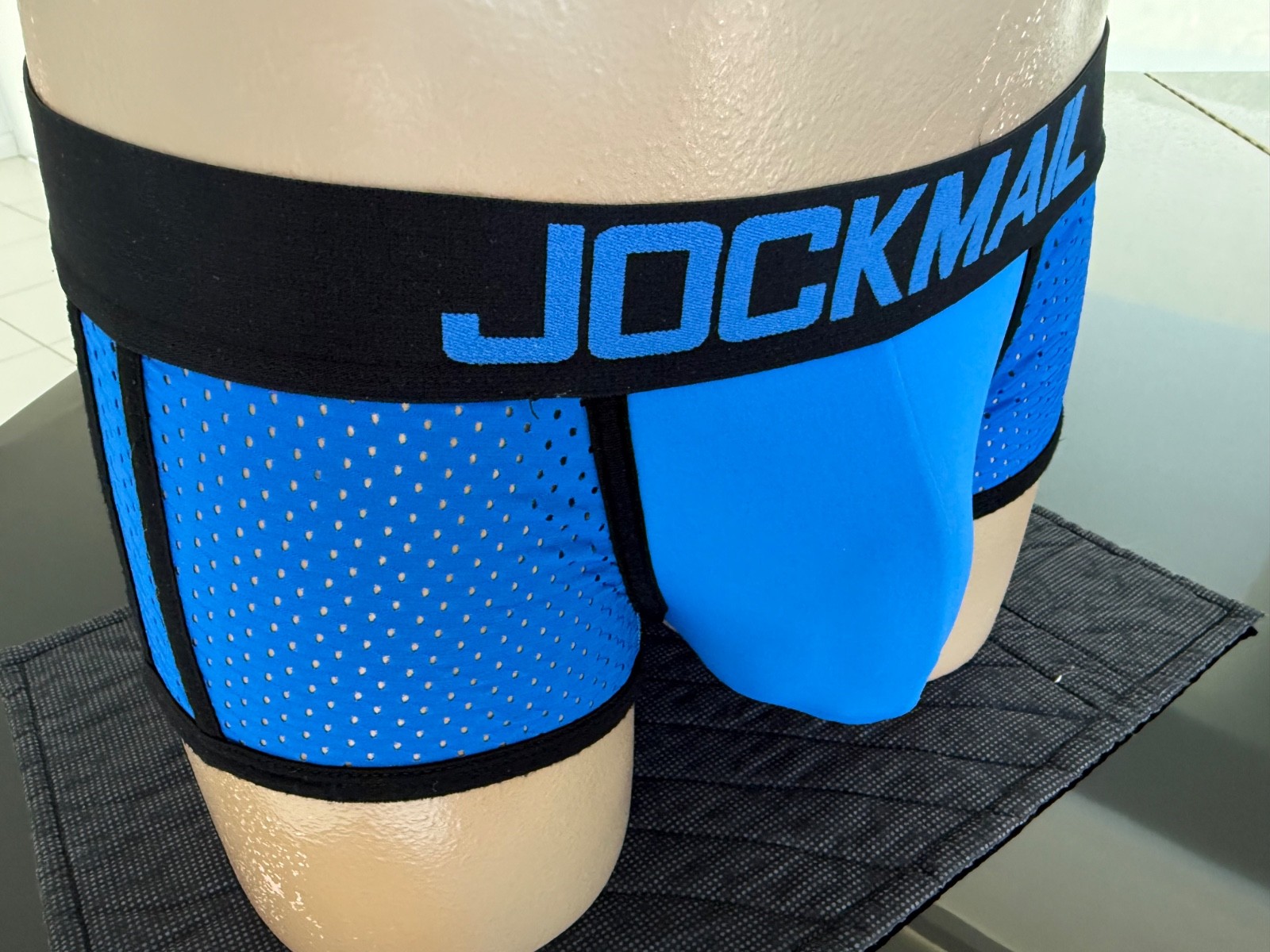 Jockmail Underwear Micro Trunk Fast Drying Mesh Articulated Pouch Sz. Med