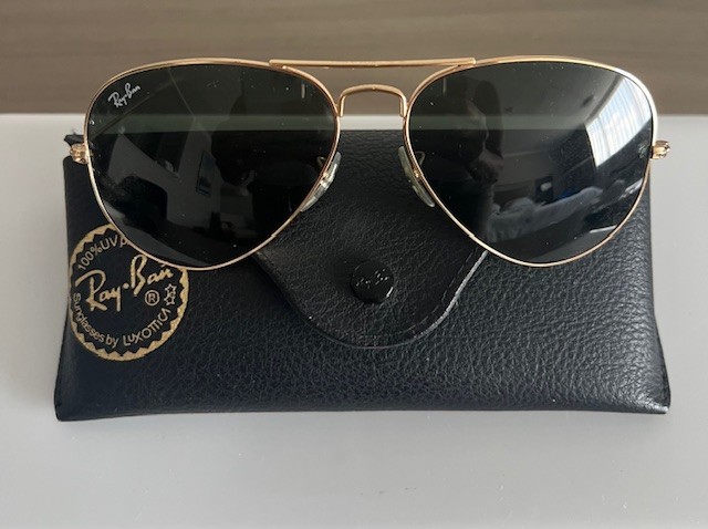 Ray-Ban RB3025 Classic Aviator Sunglasses Gold Frame 58mm Green G15.