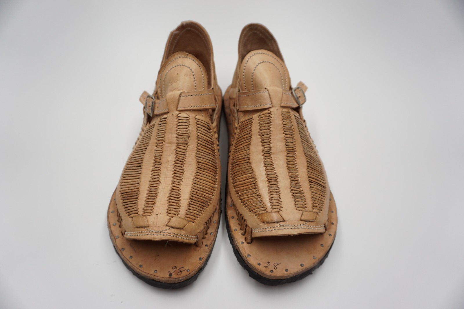 HUARACHES DOBLE PREMIUM RETRO SR ALFARO COLOR NATURAL RETRO ACME – MRM61