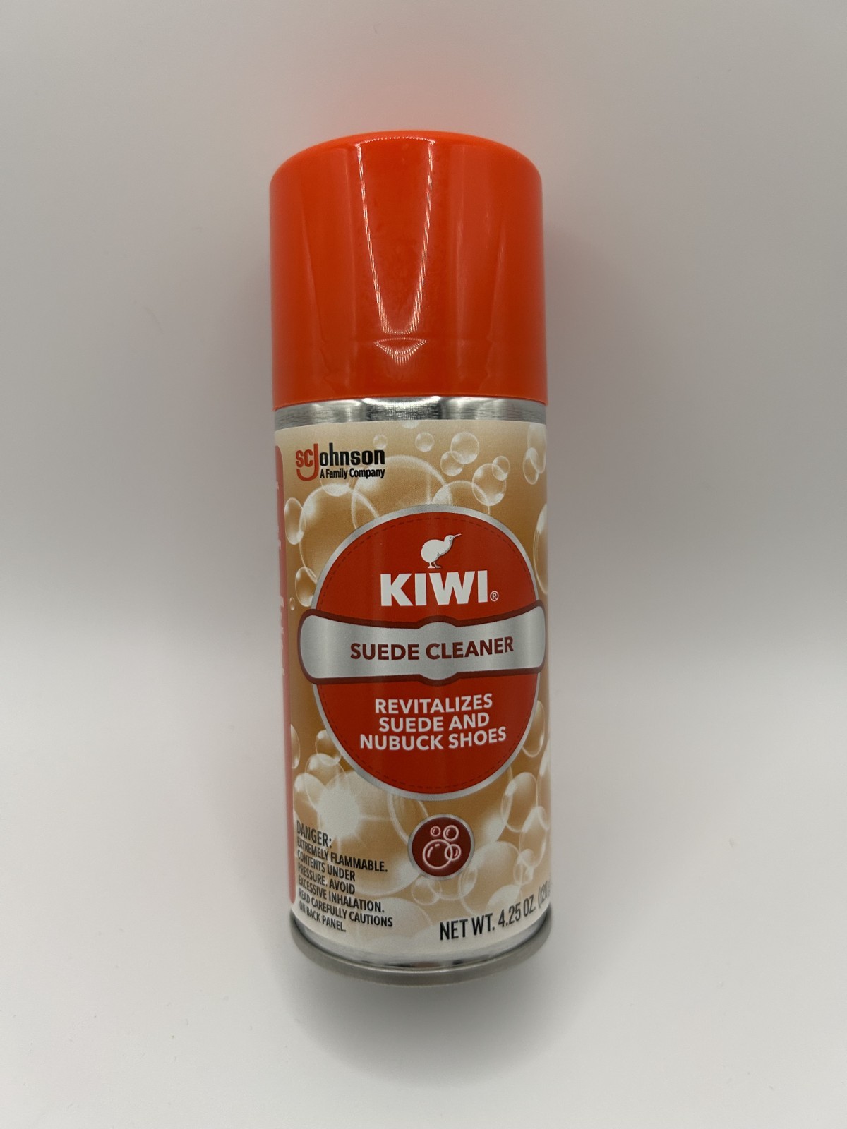 2 Cans Kiwi Suede Cleaner 4.25oz Revitalizes Suede & Nubuck Shoes, Boots, & Gear