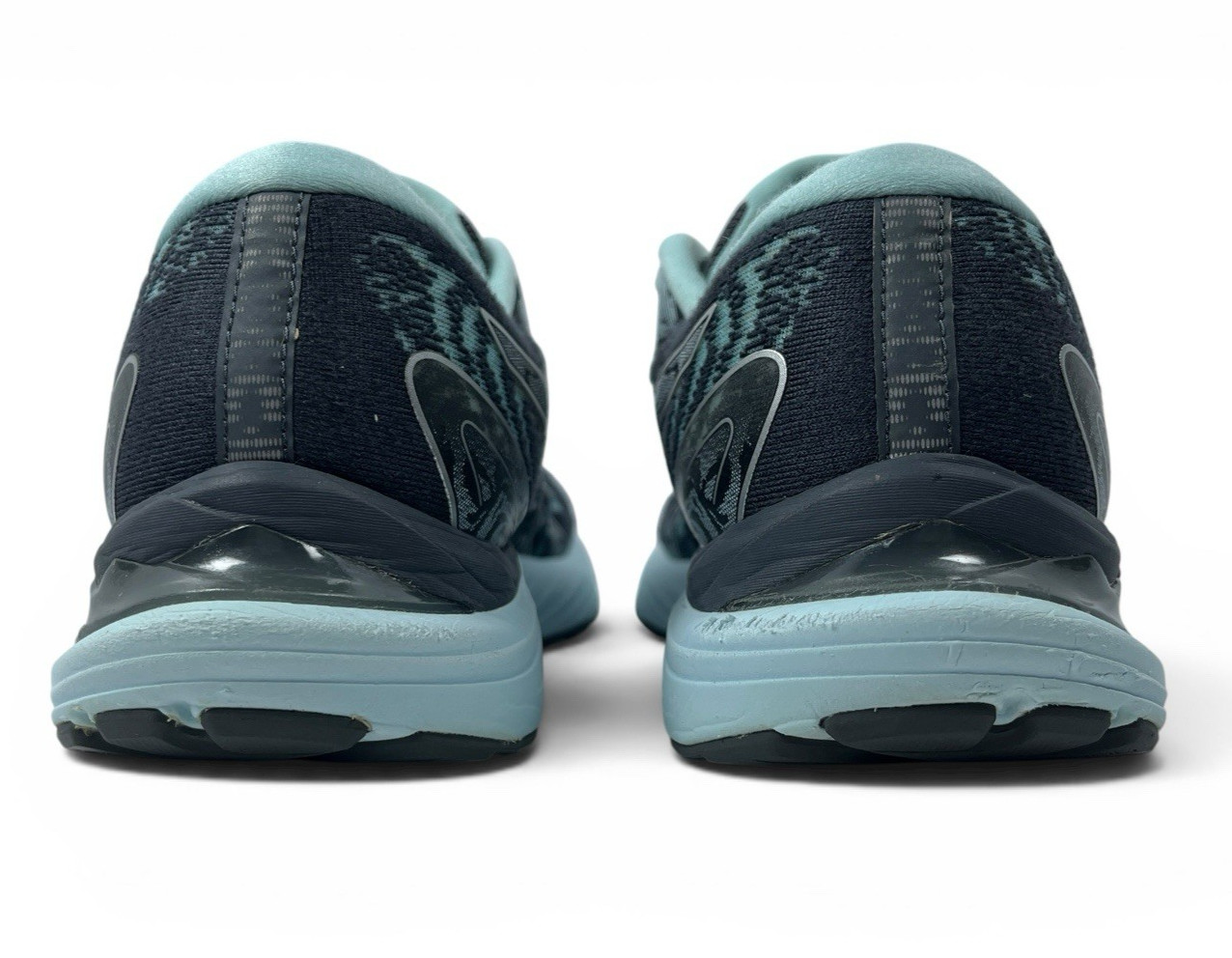 ASICS Gel Cumulus 23 Gray & Teal Sneakers Running Shoes Women Size 9.5