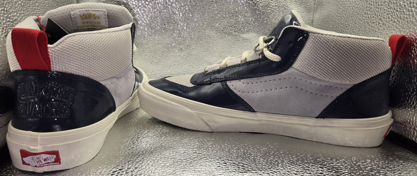 Vans x Quarter Snacks 9.5M/ 11W Skate MC 96 VCU Blue QD