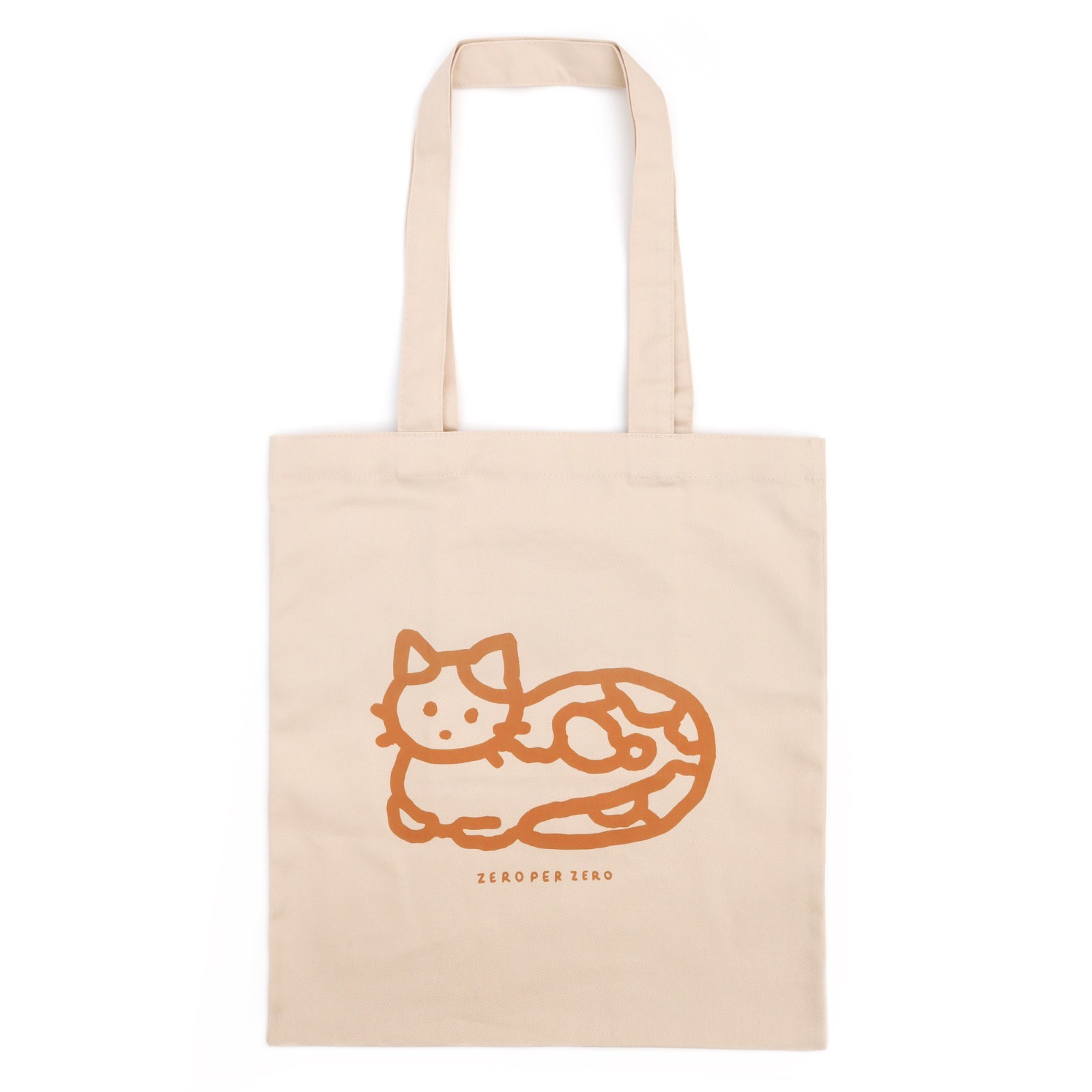 ZeroPerZero Premium Cotton Eco Tote Bag (36x39cm)